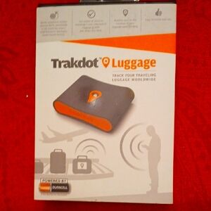 Luggage Tracker - Gray and Orange